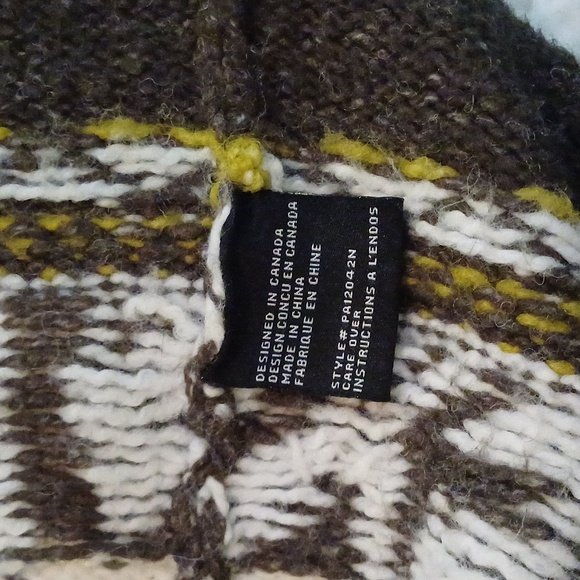 🔥🔥🔥PRESS oversized rollneck open knit wool blend cardigan S/P - Picture 14 of 16